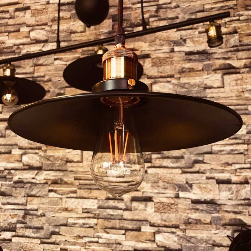 Bombilla LED Vintage Filamento - E27 ST64 - 6W