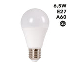 Bombilla LED E27 A60 - 6,5W