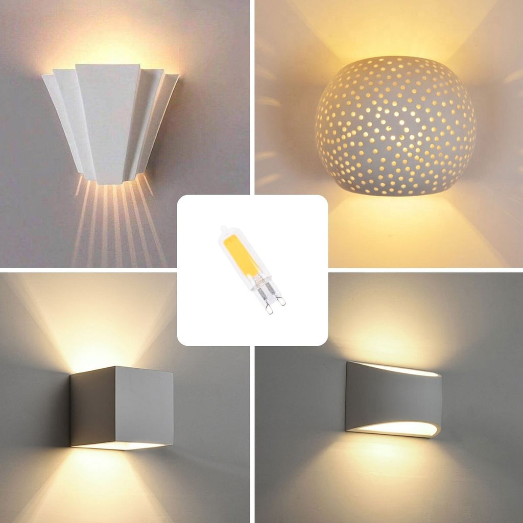 Bombilla LED G9 220-240V AC - COB - 360º - 2W