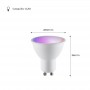 Bombilla LED GU10 RGBW inteligente - 5W - Con control remoto