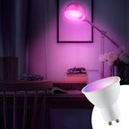 Bombilla LED GU10 RGBW inteligente - 5W - Con control remoto