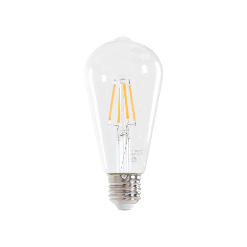 Bombilla LED Vintage Filamento - E27 ST64 - 6W - Regulable