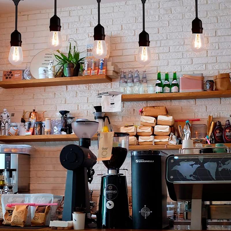 Bombilla LED E27 S14 Transparente de 1W