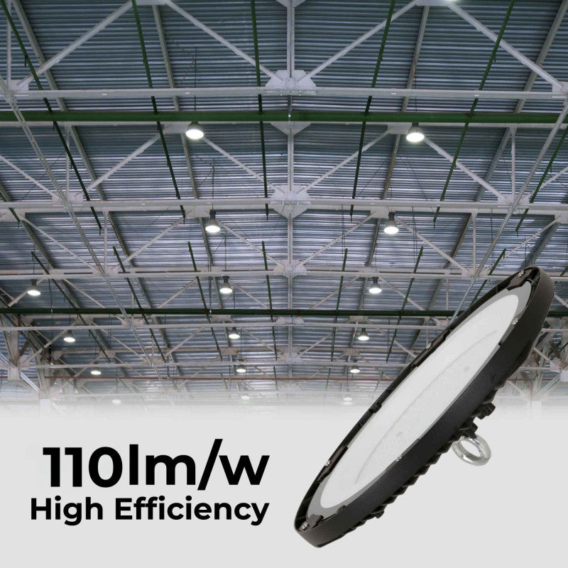 Campana LED industrial - 200W - IP65 - 110lm/W - 5 años de garantía