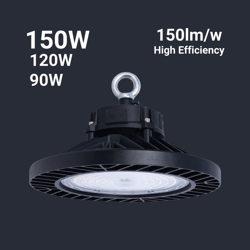 Campana LED industrial - 150W - PHILIPS Lumileds - Driver LIFUD - 5000K - IP65 - 7 años garantía