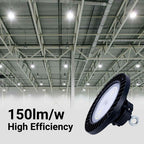 Campana LED industrial - 150W - PHILIPS Lumileds - Driver LIFUD - 5000K - IP65 - 7 años garantía