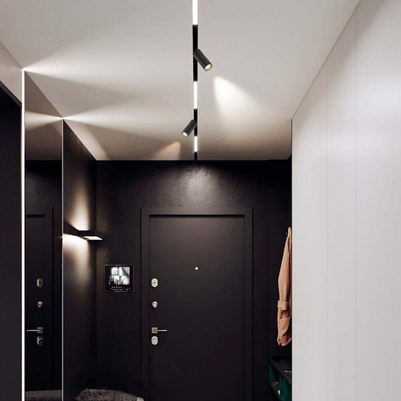 Carril magnético 20mm empotrable - 48V - 2 metros