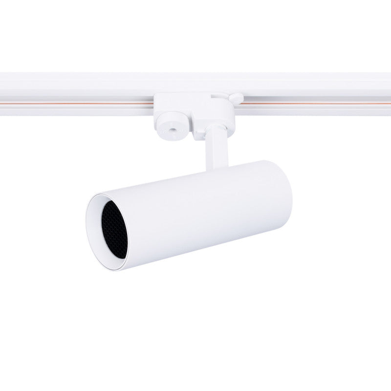 Carril monofásico de PVC para focos LED - Superficie - 2 metros