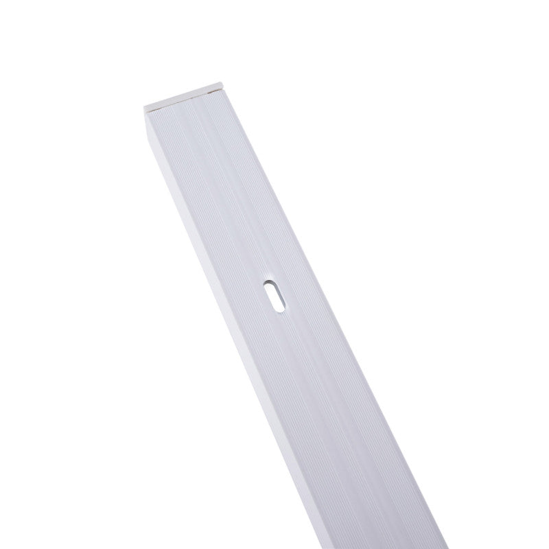 Carril monofásico de PVC para focos LED - Superficie - 2 metros