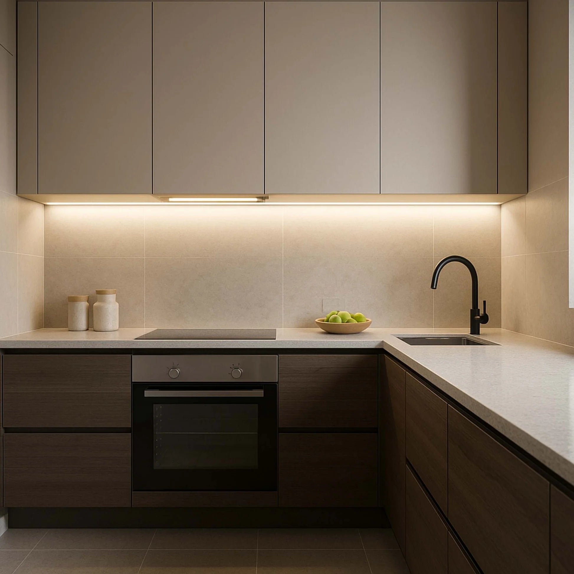 Listón LED 8W alacena mesada CCT dimable - 60cm