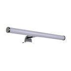 Aplique de baño tubular opal - 3 tipos de fijación - 6W - 540Lm - IP44 - 40cm
