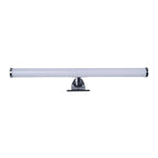 Aplique de baño tubular opal - 3 tipos de fijación - 6W - 540Lm - IP44 - 40cm