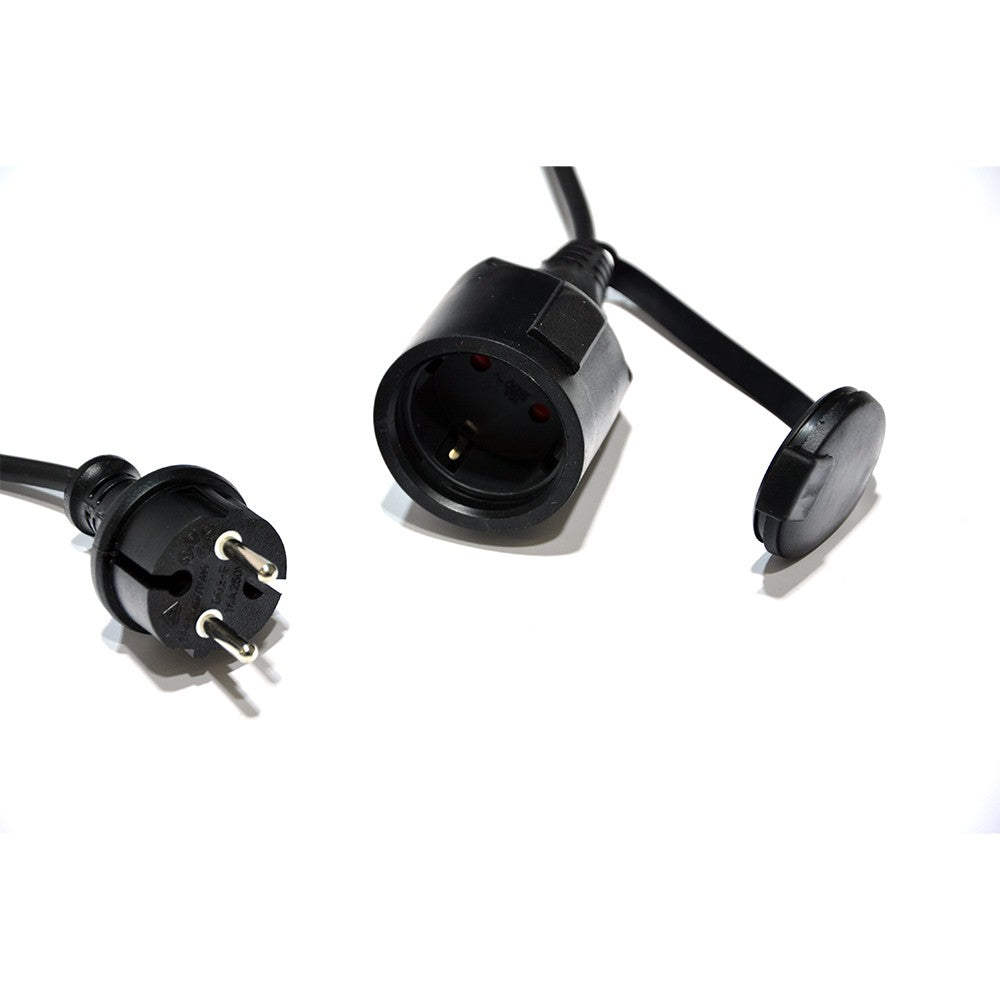 Guirnalda Exterior conectable en serie IP44 6,5m con 10 casquillos E27