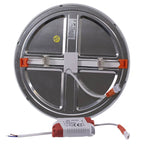 Downlight LED circular empotrable - Diámetro de corte ajustable: Ø 50 a 205 mm - 20W