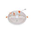 Downlight LED circular empotrable - Diámetro de corte ajustable: Ø 50 a 205 mm - 20W