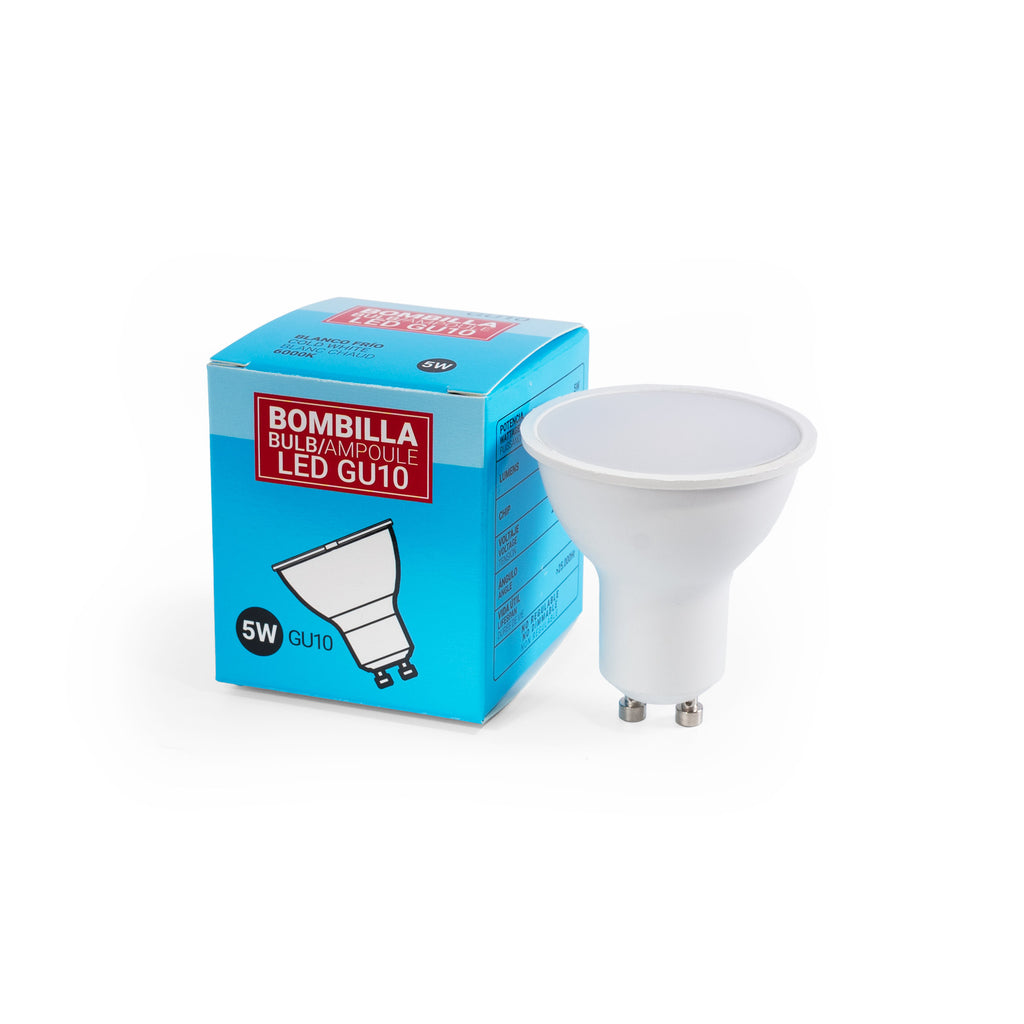 Bombilla LED GU10 - 5W - 120°