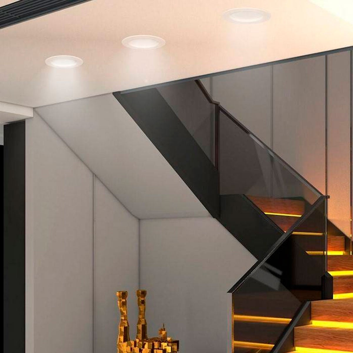 Downlight LED circular empotrable 20W - Corte Ø190mm