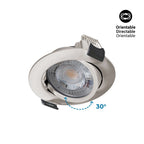 Downlight LED interior - 7W - CCT - DIMABLE TRIAC - 630lm - Corte Ø 70mm - IP20