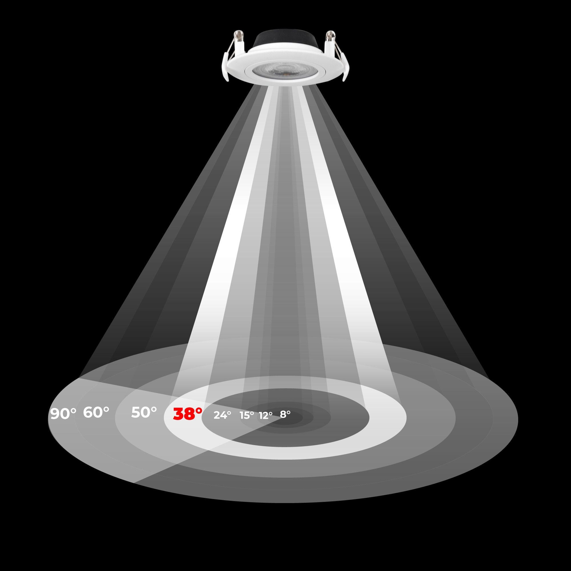 Downlight LED interior - 7W - CCT - DIMABLE TRIAC - 630lm - Corte Ø 70mm - IP20
