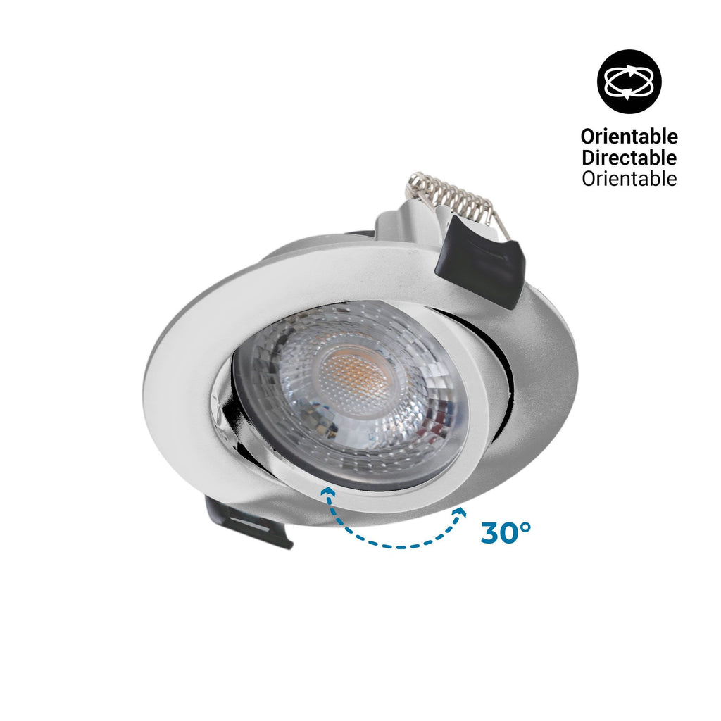 Downlight LED interior - 7W - CCT - DIMABLE TRIAC - 630lm - Corte Ø 70mm - IP20
