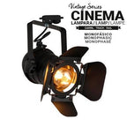 Foco riel monofásico orientable "Cinema" - E27