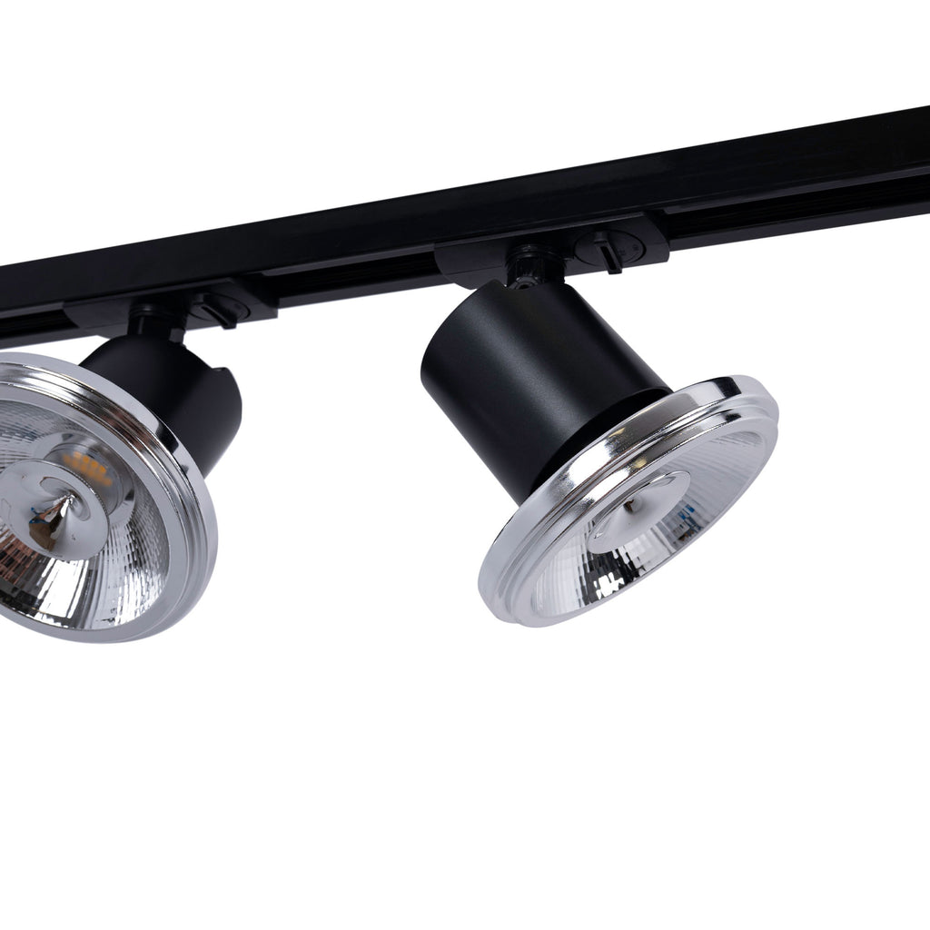 Foco para carril monofásico con casquillo GU10 - AR111