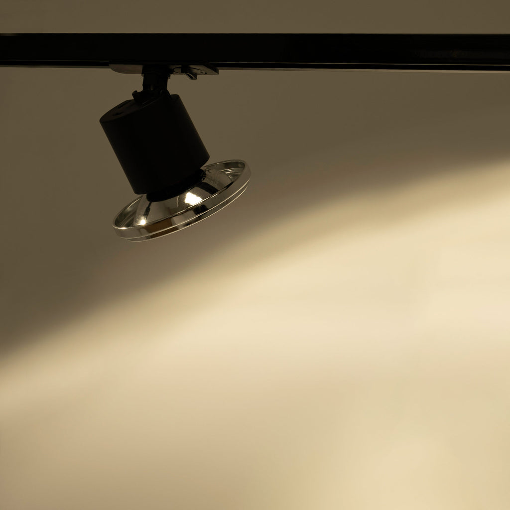 Foco para carril monofásico con casquillo GU10 - AR111