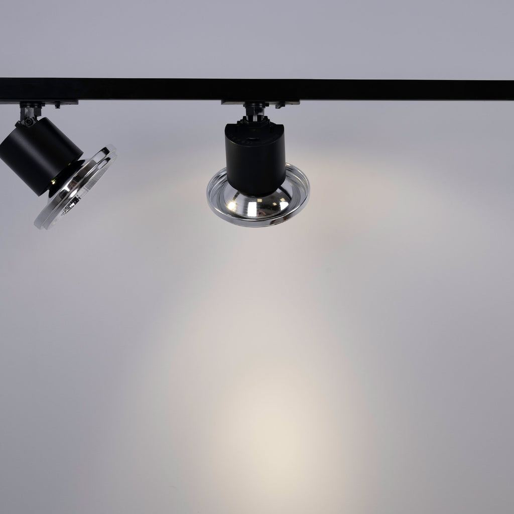 Foco para carril monofásico con casquillo GU10 - AR111