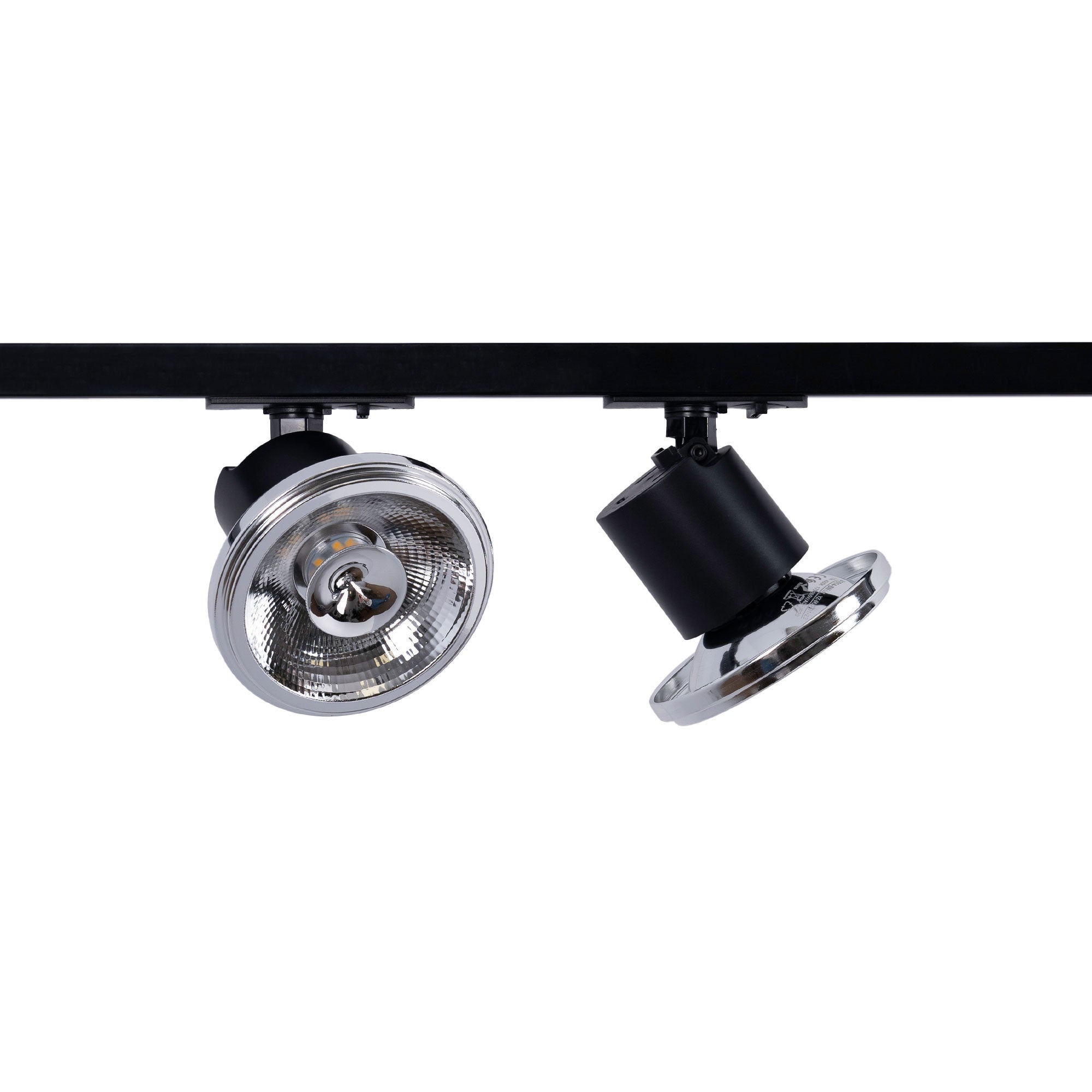 Foco para carril monofásico con casquillo GU10 - AR111