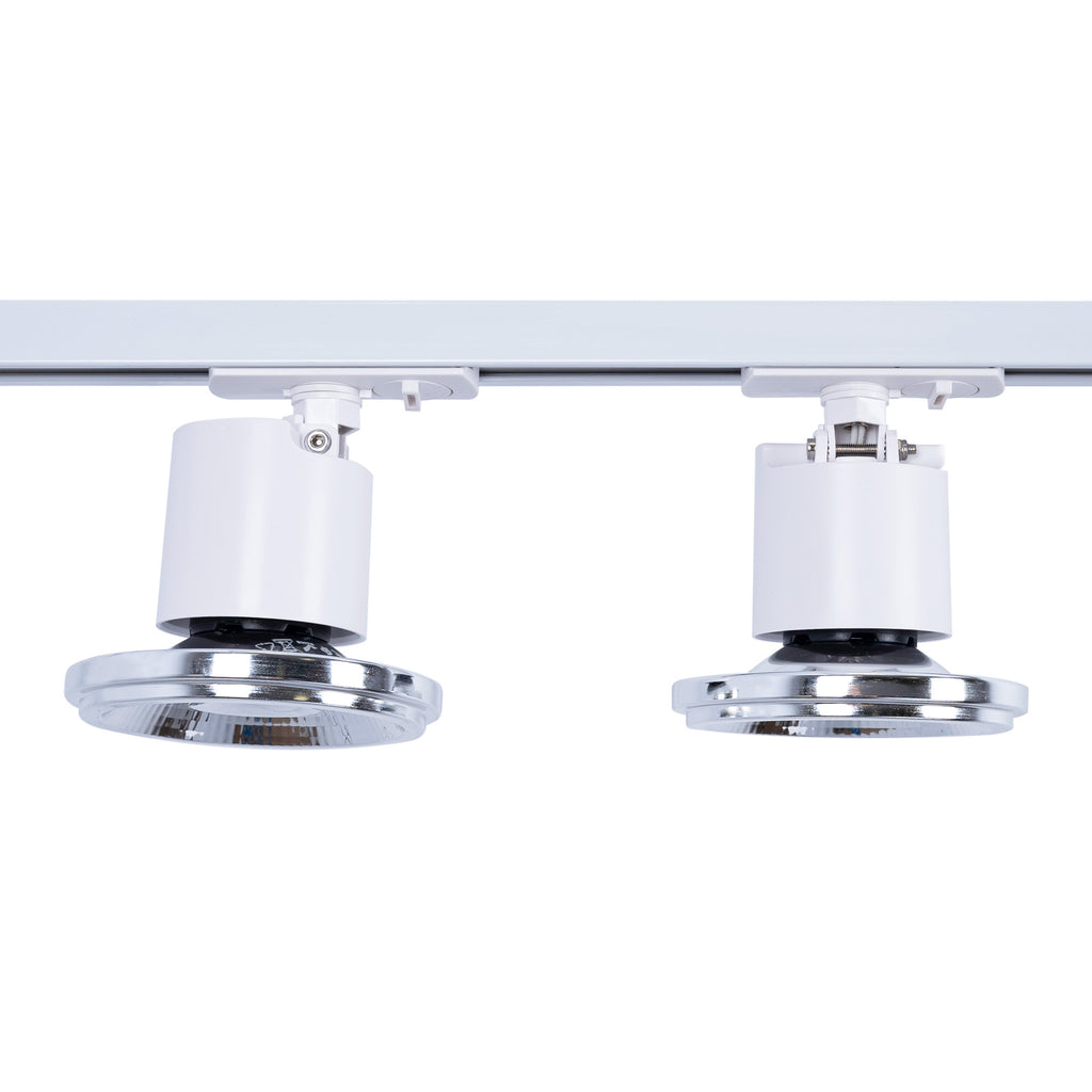 Foco para carril monofásico con casquillo GU10 - AR111