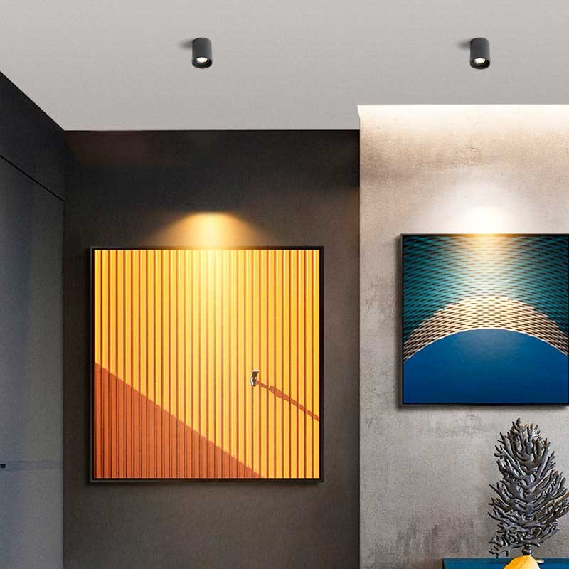 Spot embutido circular para lámpara GU10 / MR16 - Bajo UGR - Corte Ø 85 mm