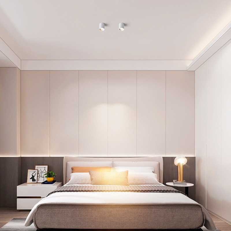 Spot embutido circular para lámpara GU10 / MR16 - Bajo UGR - Corte Ø 85 mm