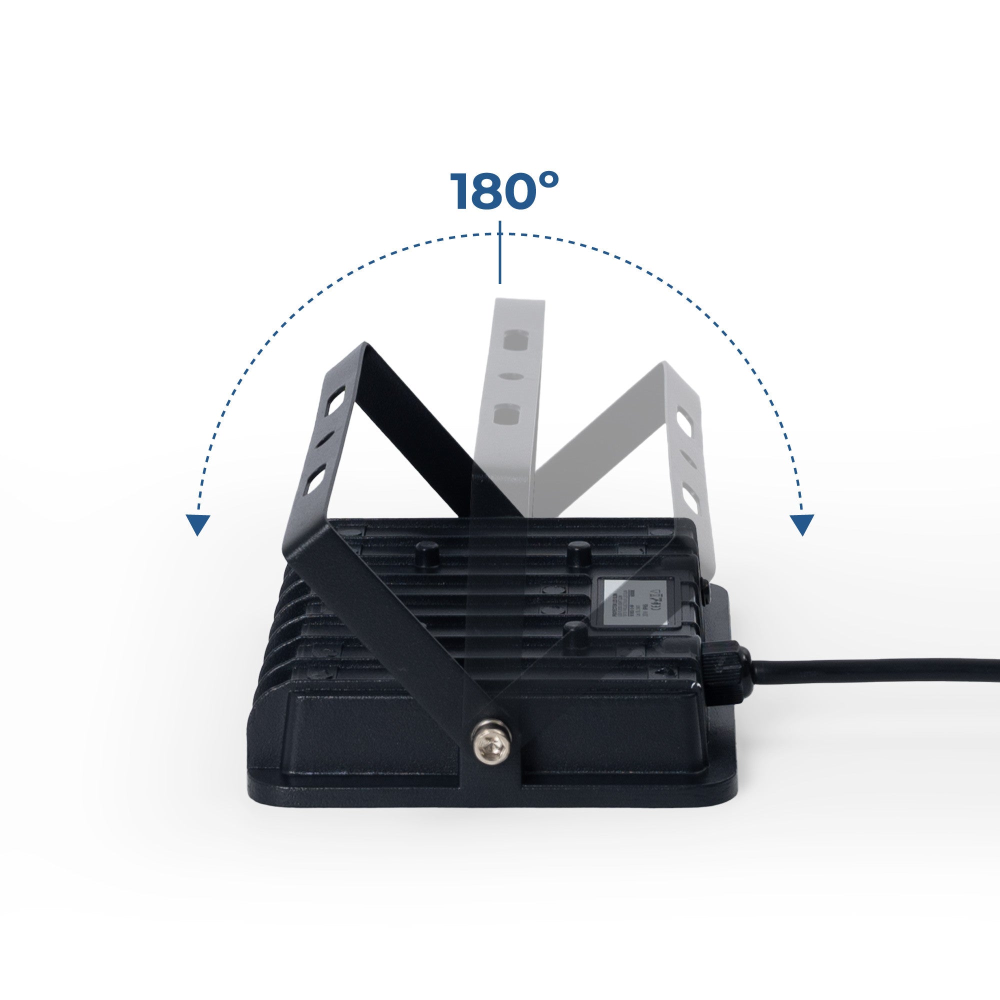 Proyector LED exterior 30W - 95lm/W - IP65 - Negro