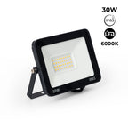 Proyector LED exterior 30W - 95lm/W - IP65 - Negro