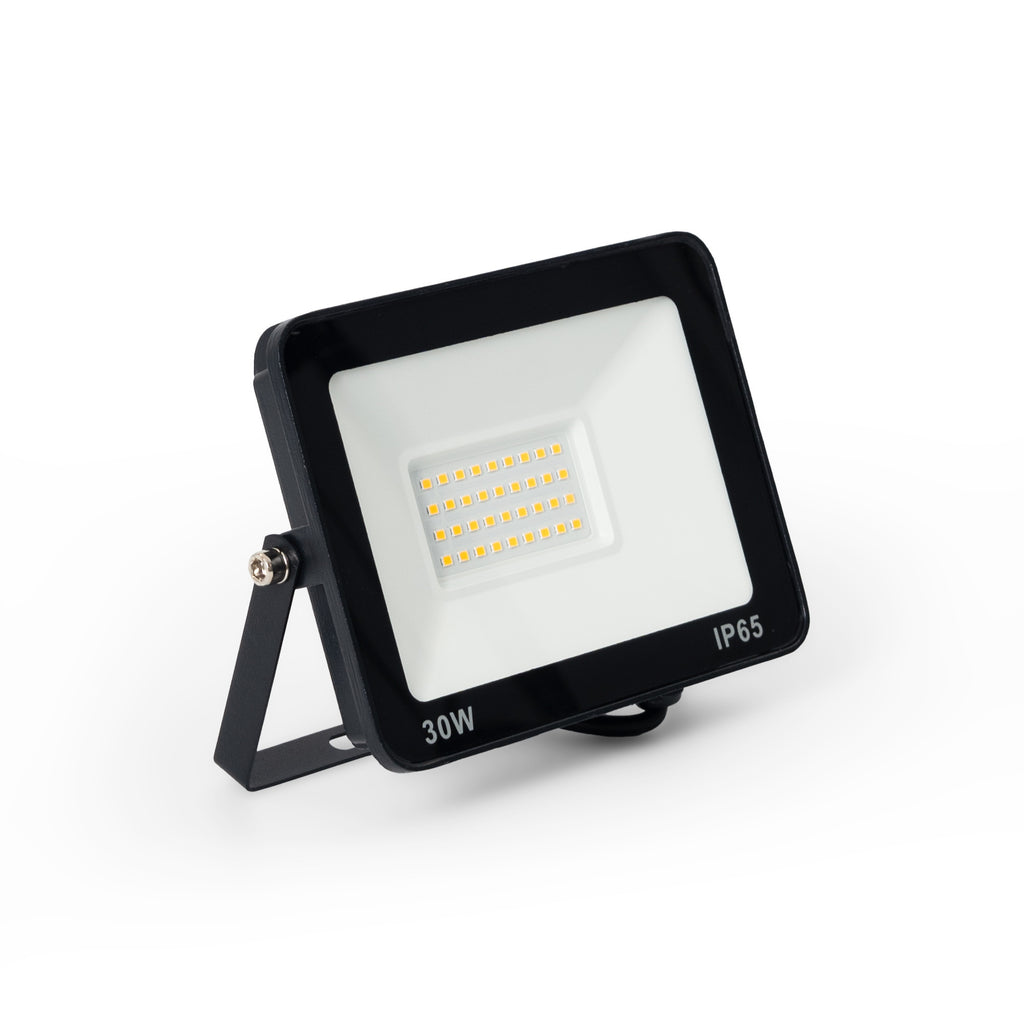 Proyector LED exterior 30W - 95lm/W - IP65 - Negro