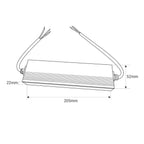 Fuente de alimentación estanca slim 100W 24V - 4.2A - IP67