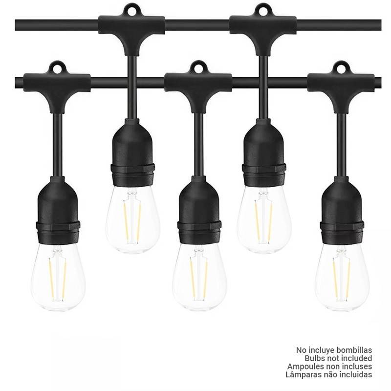 Guirnalda decorativa exterior 10 metros - IP44