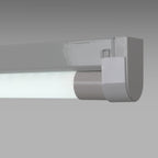 Kit listón portatubos + tubo LED T8 - 18W - 120cm