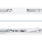 Kit listón portatubos + tubo LED T8 - 18W - 120cm