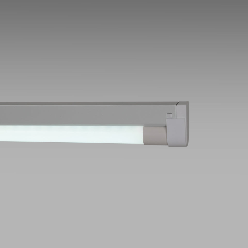 Kit regleta portatubos + tubo LED T8 - 24W - 150cm