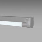 Kit listón portatubos + tubo LED T8 - 9W - 60cm