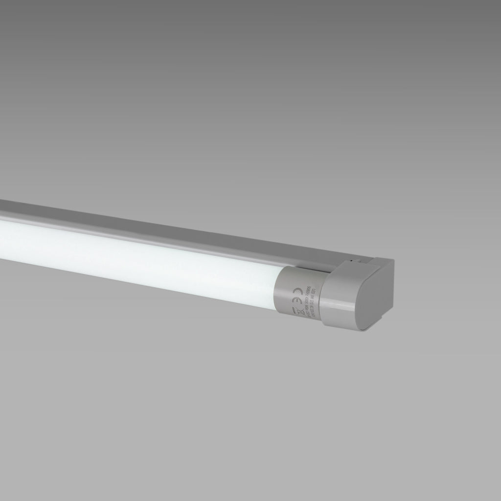 Kit regleta portatubos + tubo LED T8 - 9W - 60cm