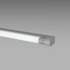 Kit listón portatubos + tubo LED T8 - 9W - 60cm