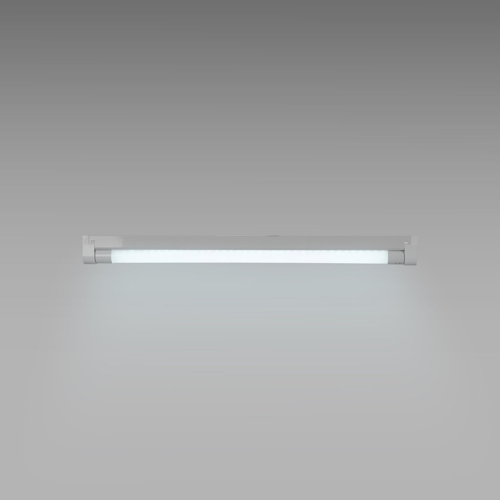 Kit regleta portatubos + tubo LED T8 - 9W - 60cm