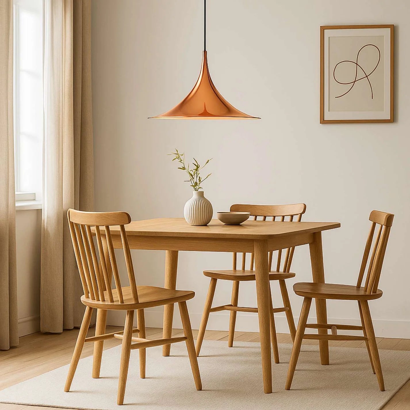 Lámpara colgante nórdica "Harry" - E14