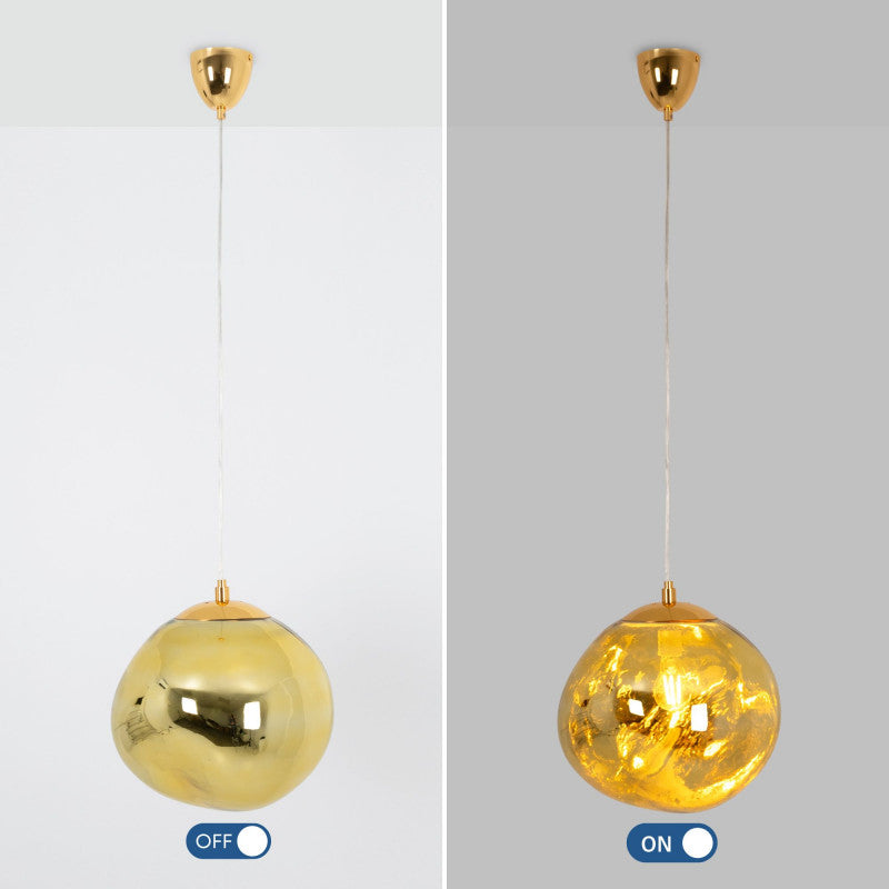 Lámpara colgante cristal de diseño "Abril"  - Ø 28cm