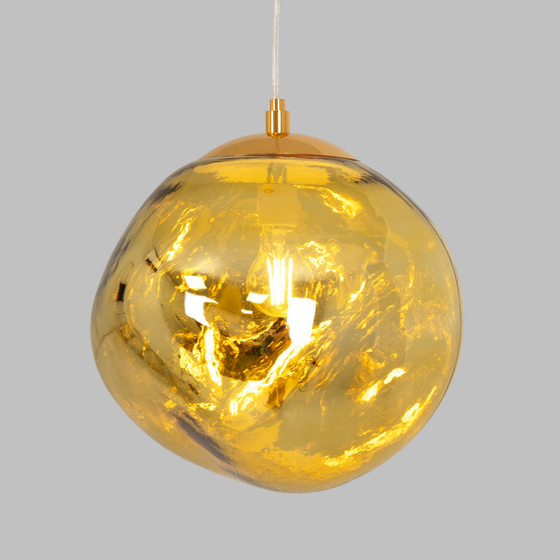 Lámpara colgante cristal de diseño "Abril"  - Ø 28cm