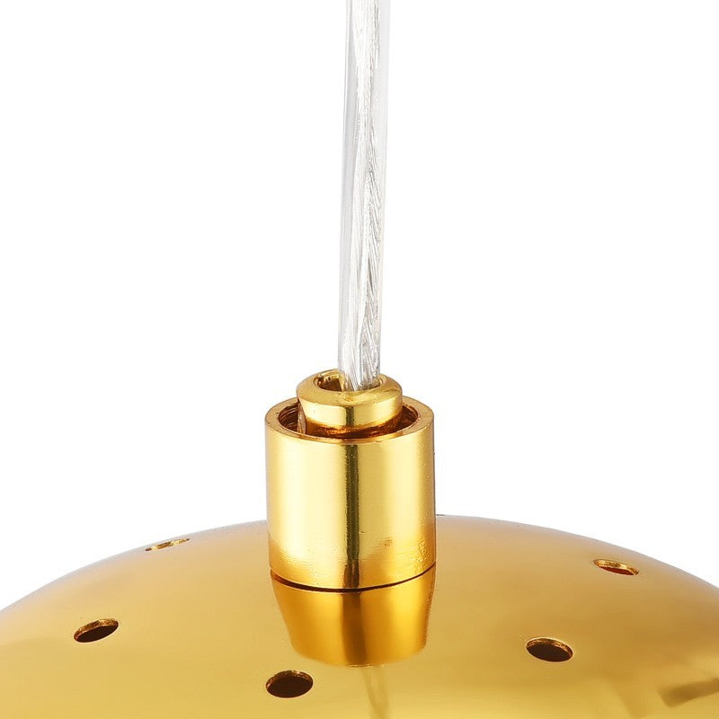 Lámpara colgante cristal de diseño "Abril"  - Ø 28cm