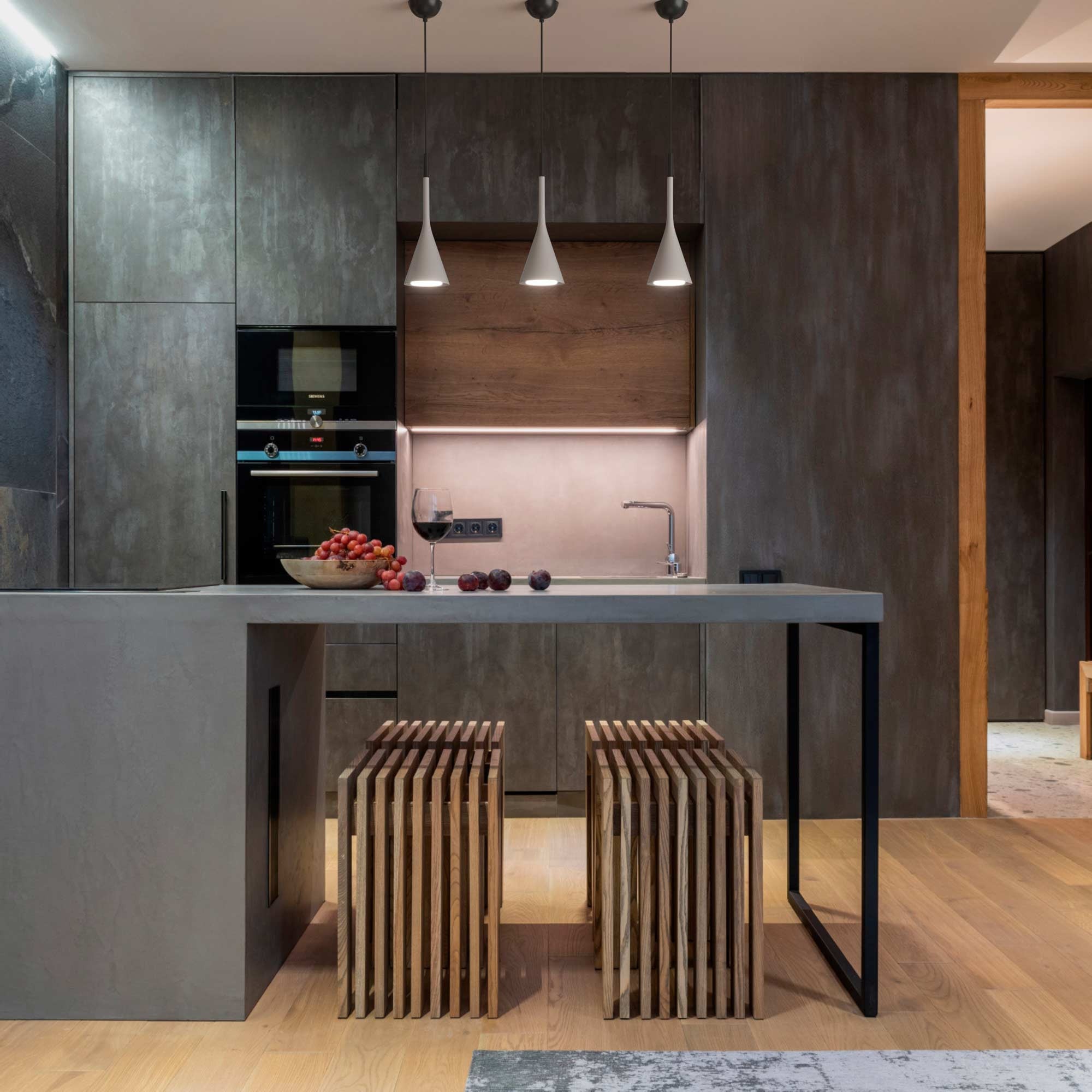 Lámpara colgante moderna "Calyx" - E27