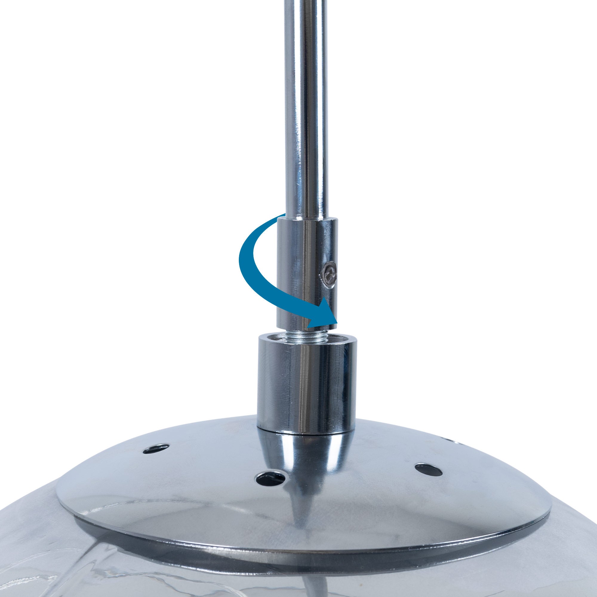 Lámpara colgante cristal triple "KADNIS" - 3 x E27